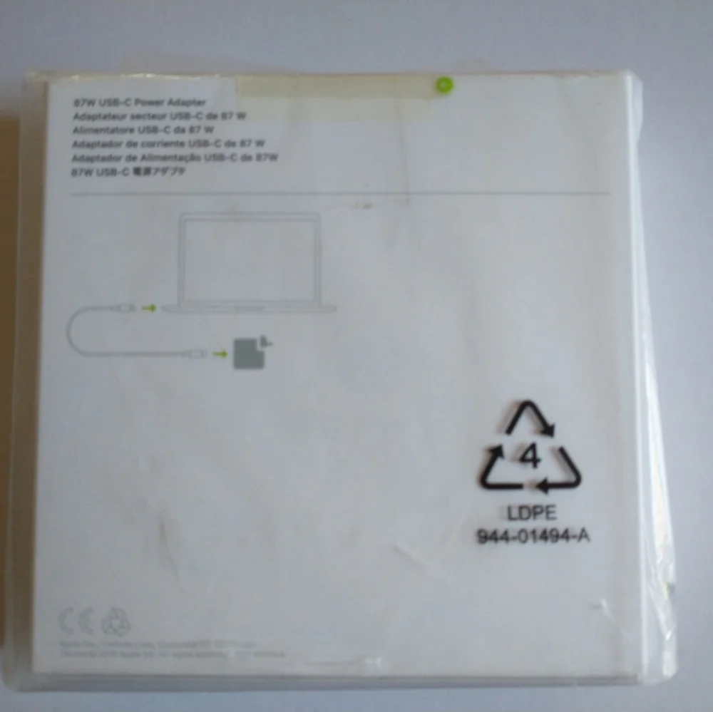 Apple USB-C 87W Power Adapter - White